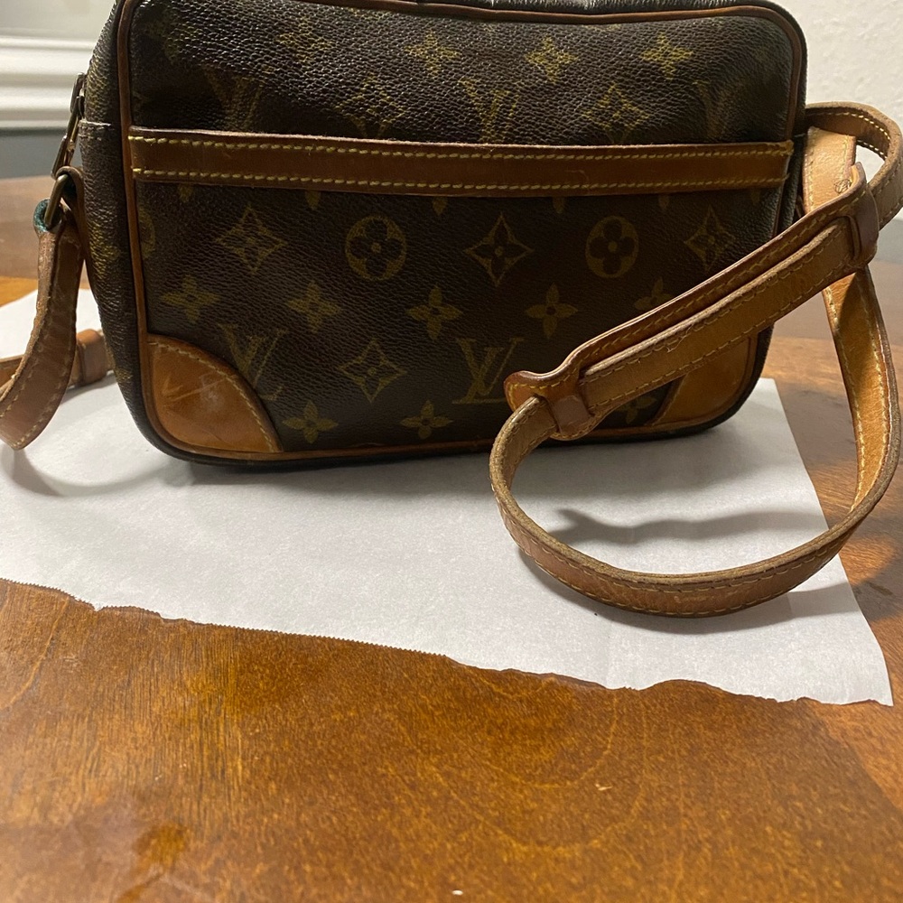Louis Vuitton Brown Monogram Messenger Bag